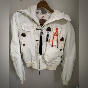 P.J.S.  PARAJUMPERS Womens Authentic Windbreaker “USAF 210 Squadron” Size Large